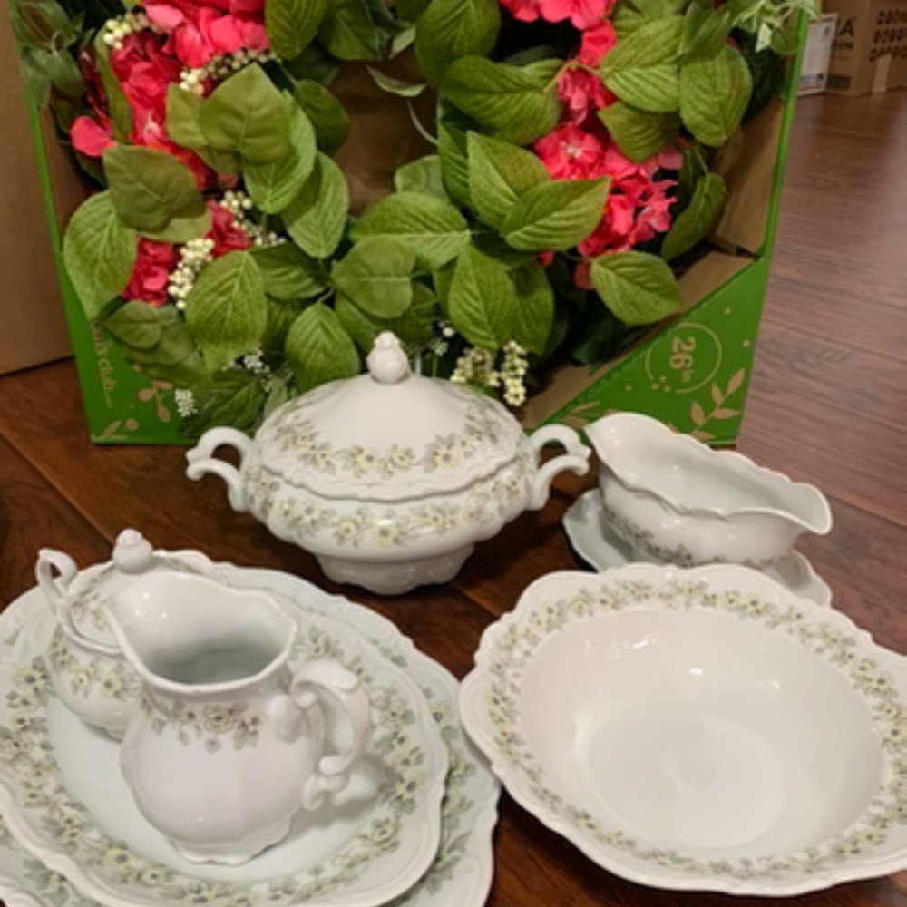 Mitterteich Bavaria 10-piece serving set, Excellent condition.